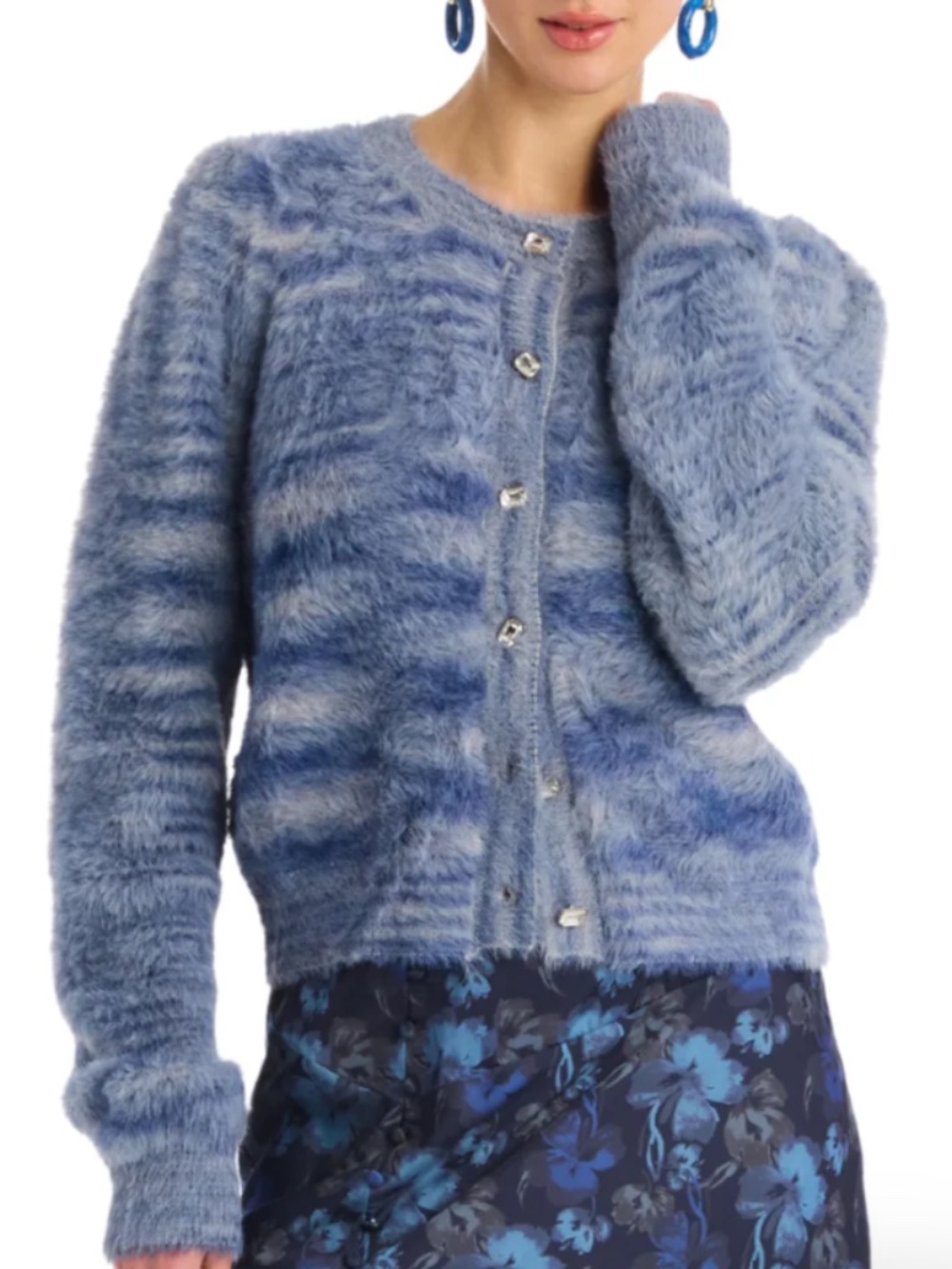 ALLISON SLOAN CARDIGAN BLUE